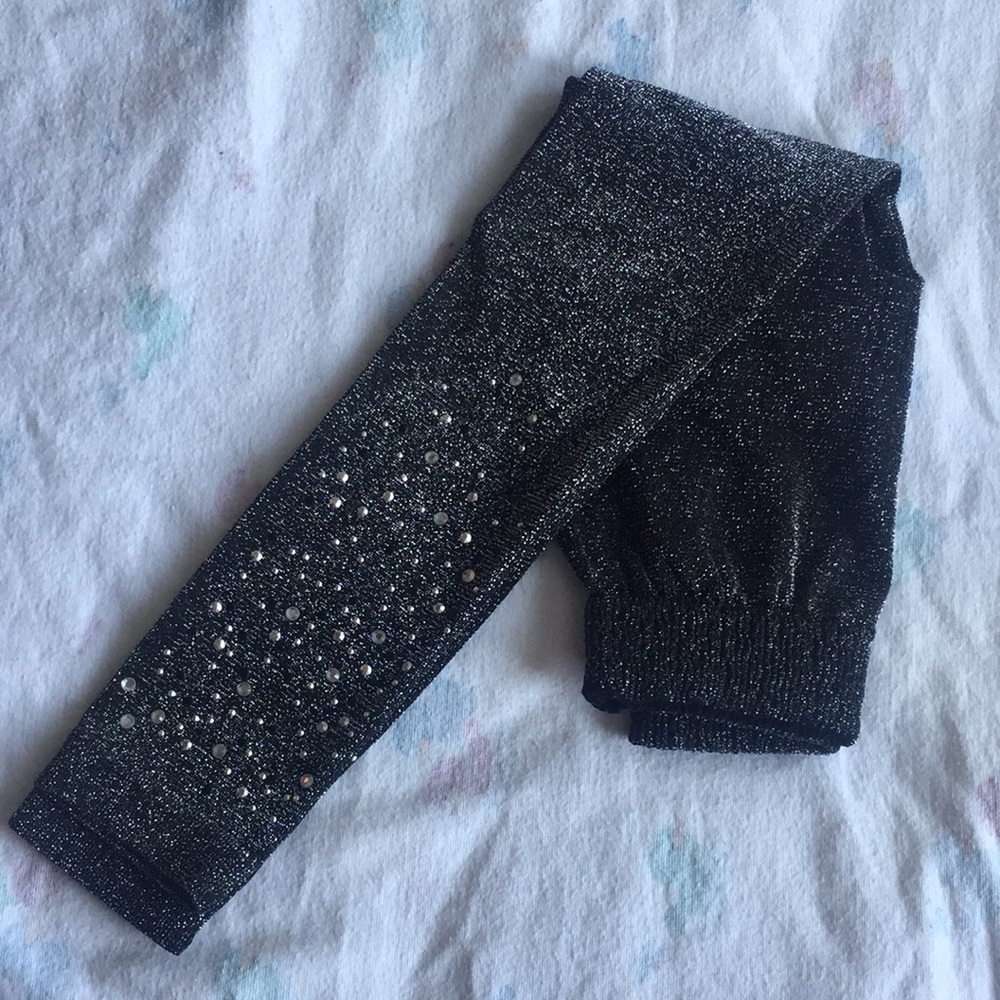 NWOT Glittery leggings!!!!!! - Picture 2 of 6